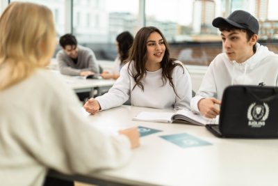 Elever i ett klassrum