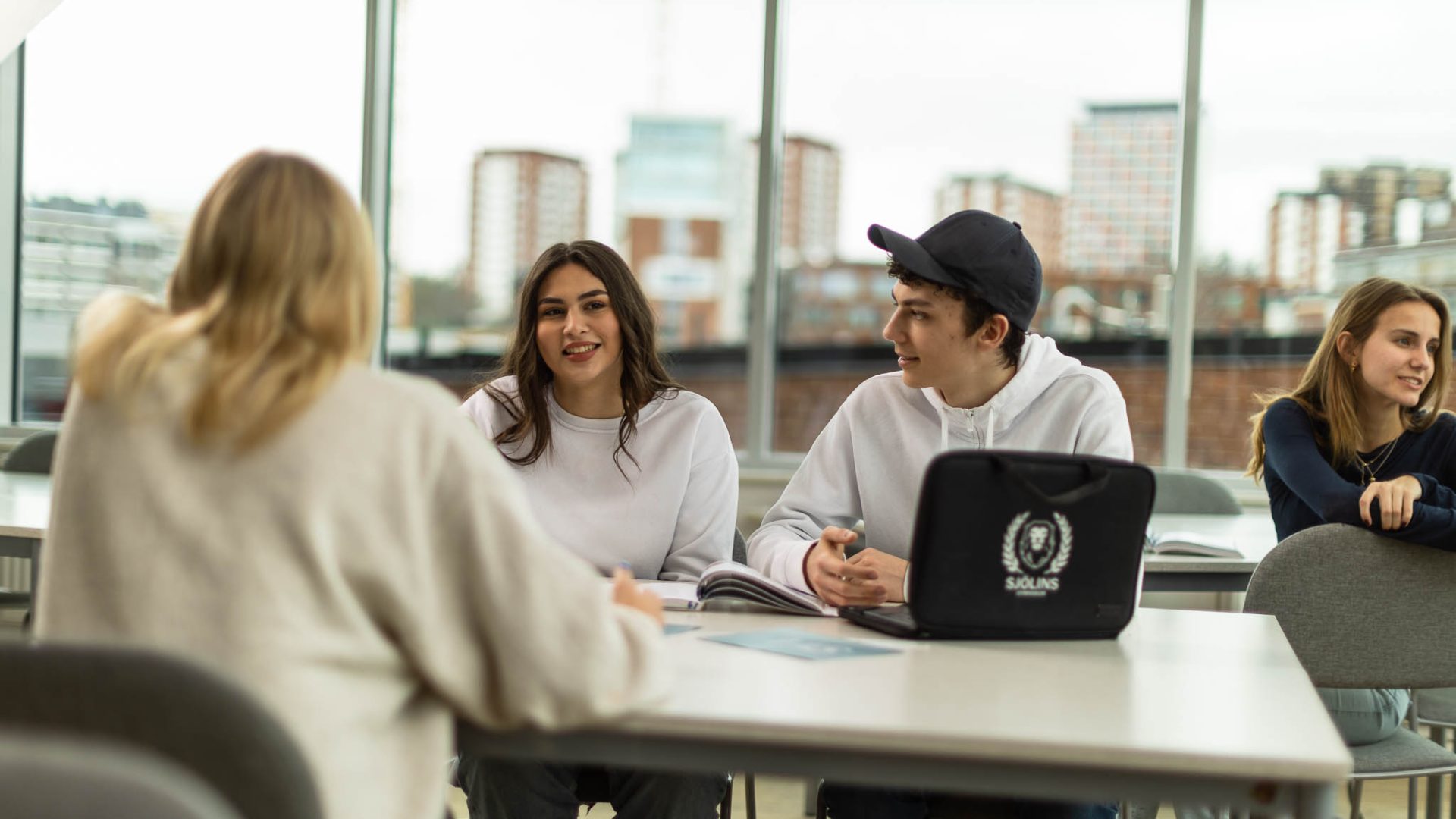 Elever i ett klassrum