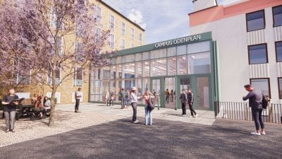 utemiljö campus odenplan